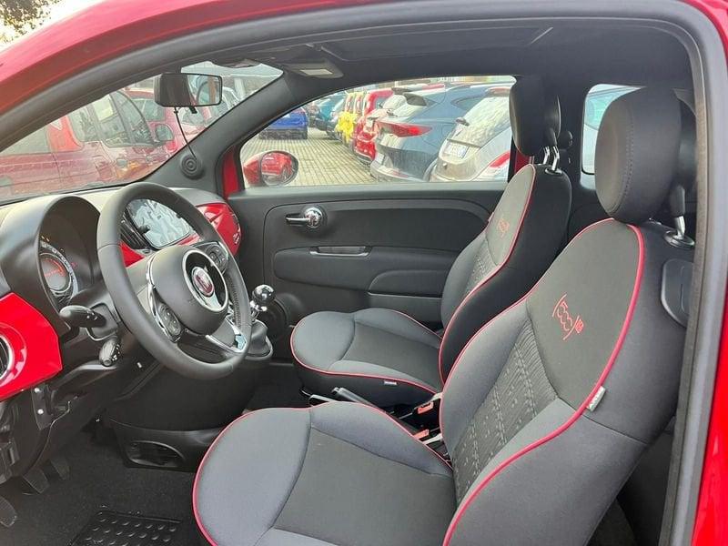 FIAT 500 1.0 Hybrid Red