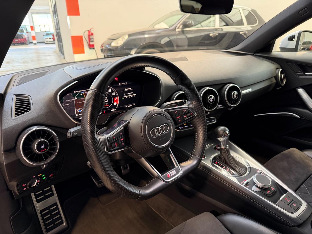 Audi TT 2.0 TFSI QUATTRO S-LINE CARPLAY-TAGLIANDI CERTIFICATI