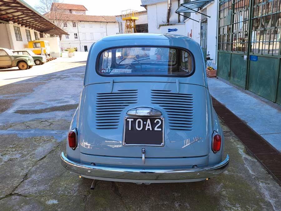 FIAT 600 I Serie “Vetri scorrevoli” – 1955