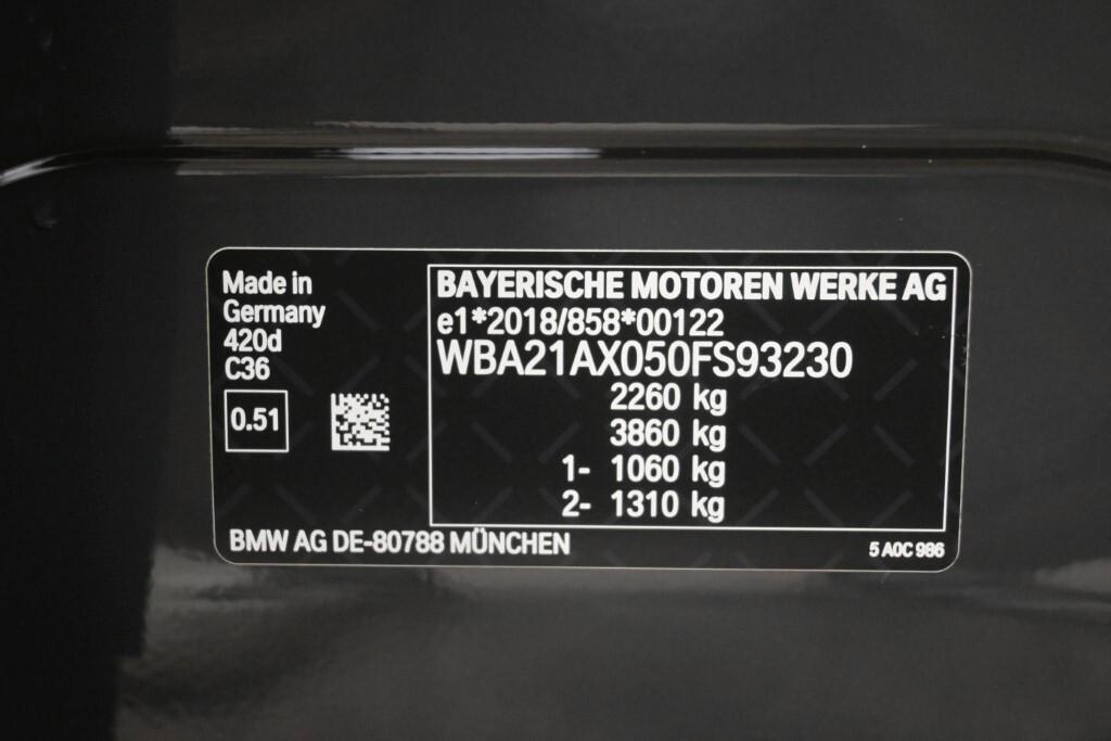 Bmw 420 420d 48V Coupé Msport