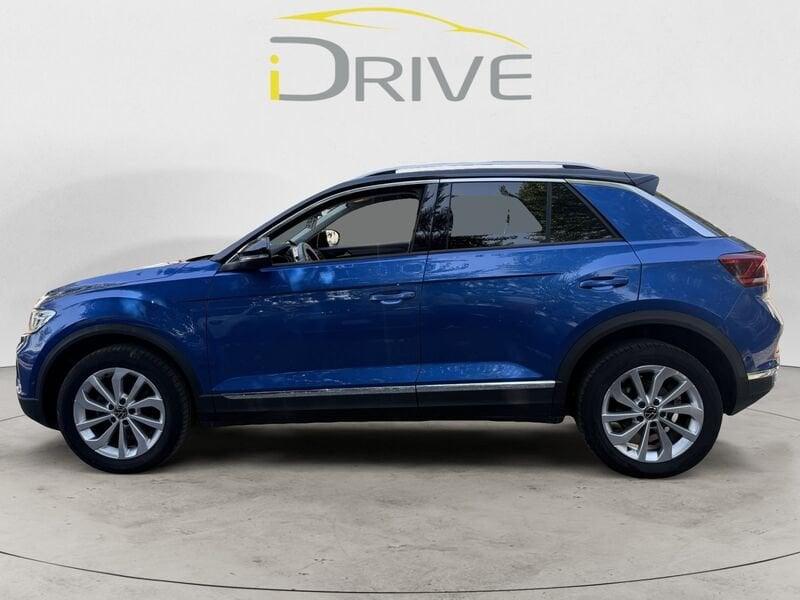 Volkswagen T-Roc T-Roc 1.0 tsi Style 110cv BICOLORE "BLUE RAVENNA "