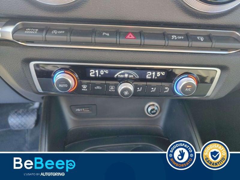 Audi A3 SPORTBACK 2.0 TDI BUSINESS 150CV S-TRONIC