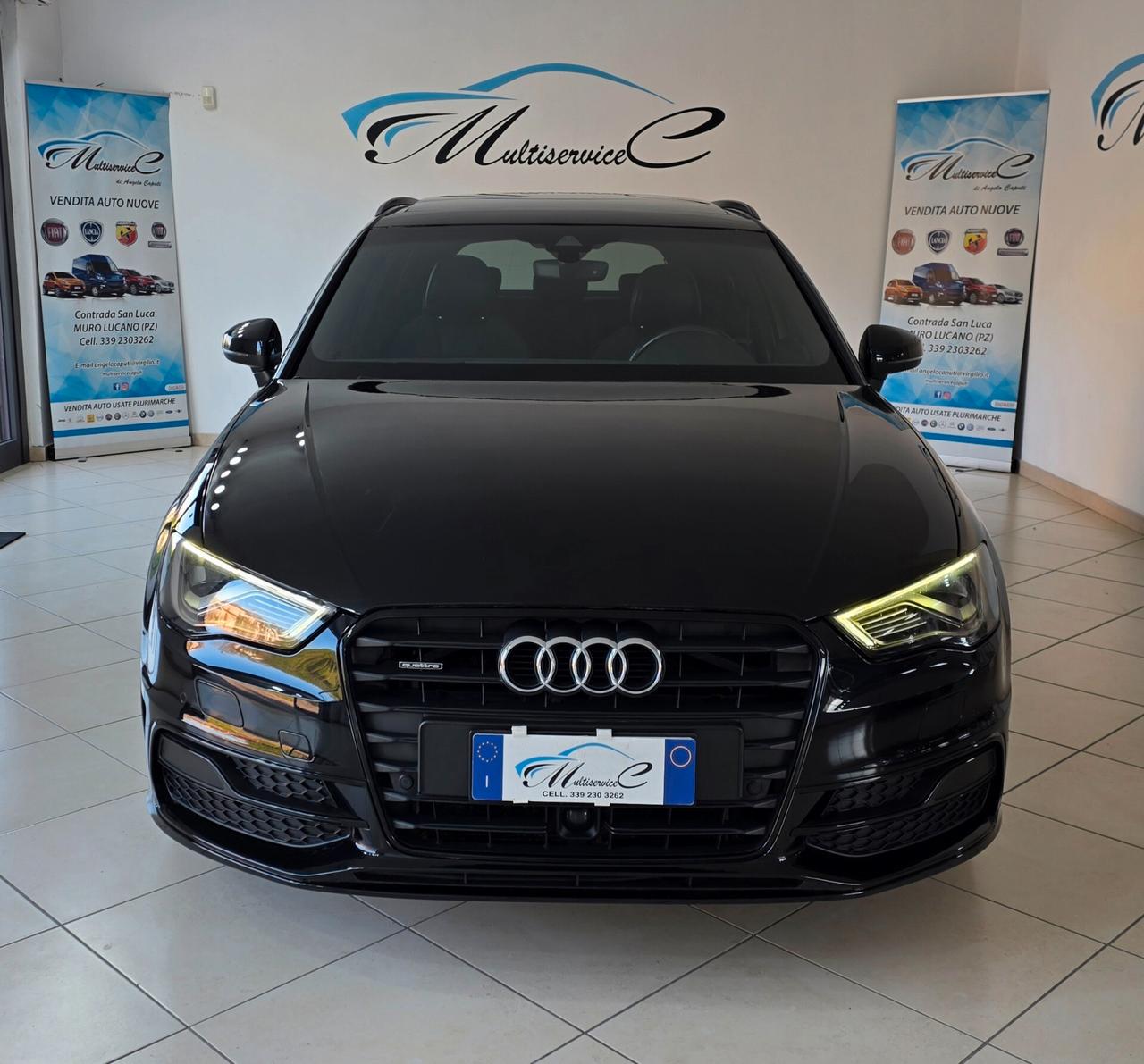 Audi A3 SPB 2.0 TDI 184 CV S tronic S Line quattro TETTO