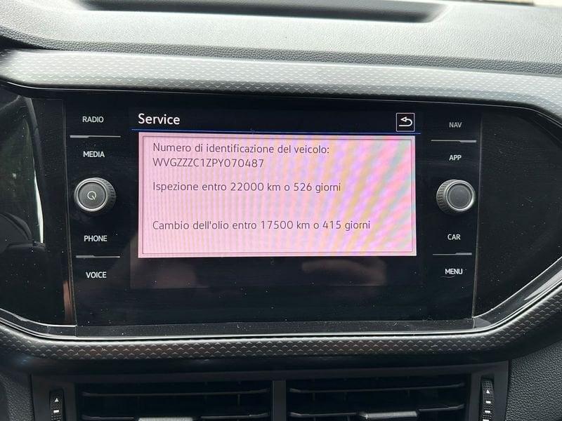 Volkswagen T-Cross T-Cross 1.0 tsi Style 110cv " NERO" + GPL