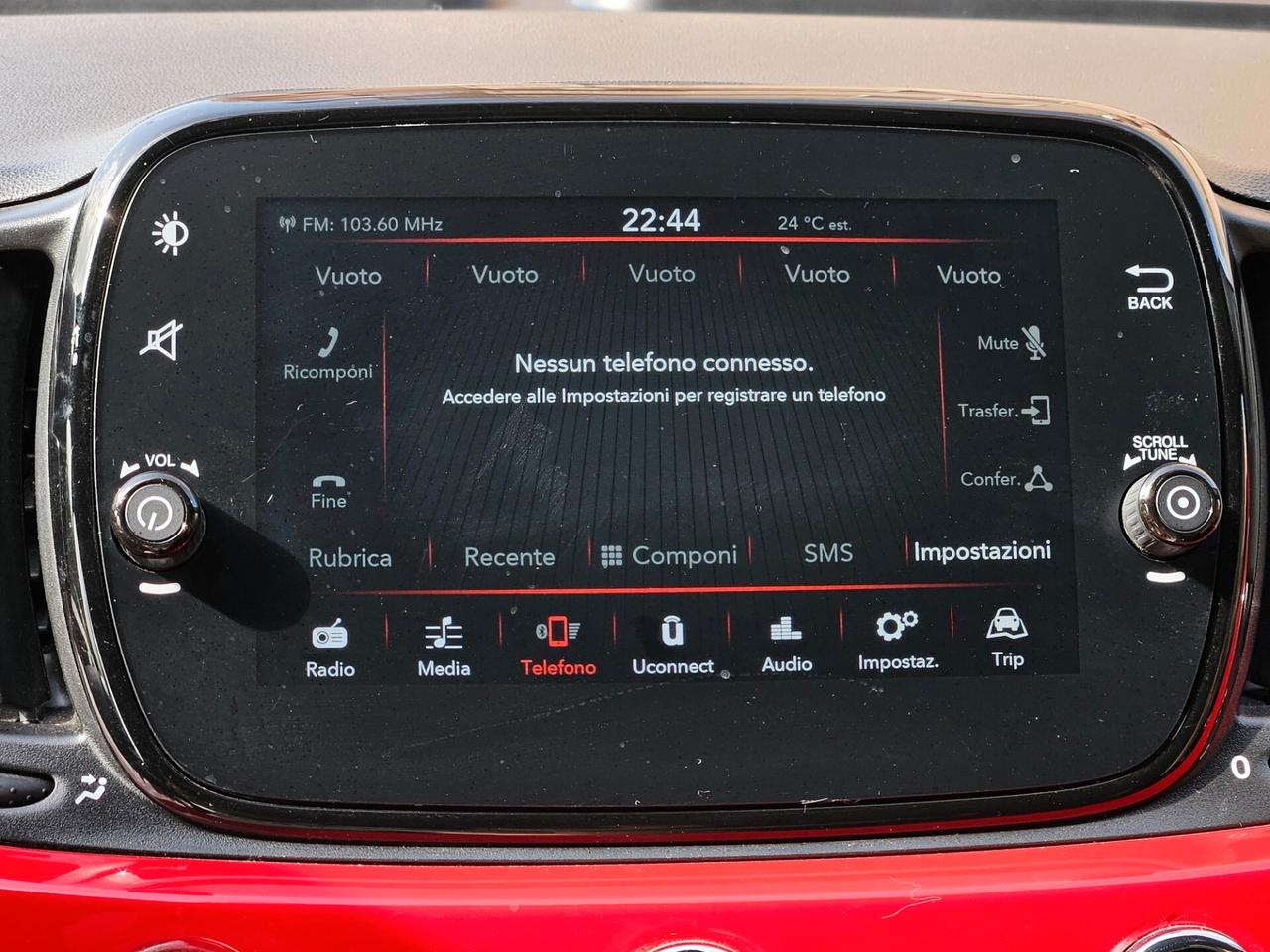 FIAT 500 1000 LOUNGE 66000 CHILOMETRI CERTIFICATI