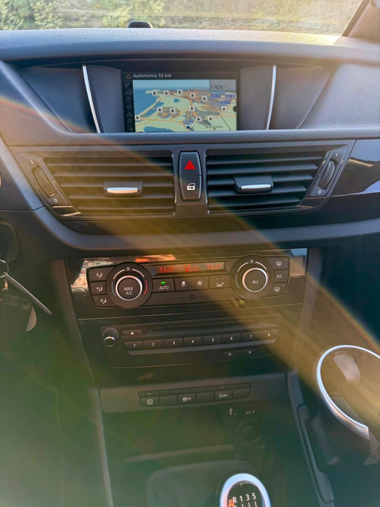 Bmw X1 18d X Line -Pelle Nera-Navi-ok Permuta