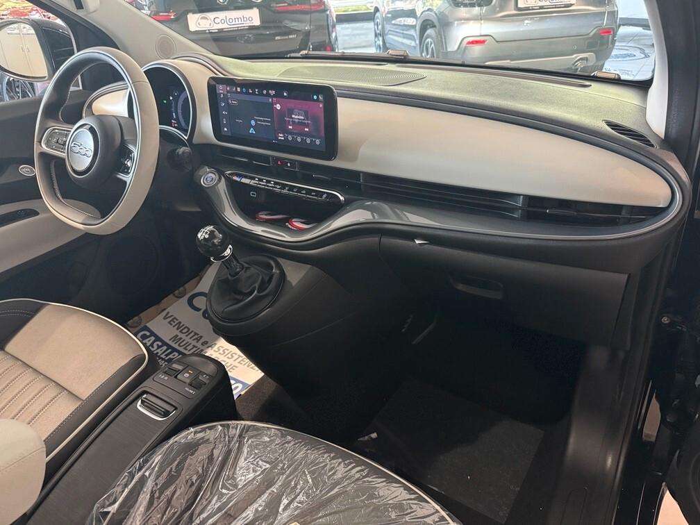 Fiat 500 1.0 hybrid La Prima Nav Led Cam App conn 17" Neopat
