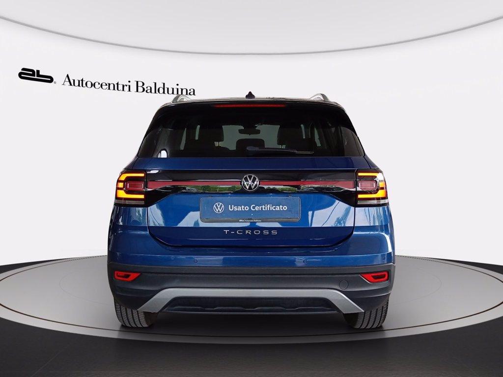 VOLKSWAGEN T-cross 1.0 tsi advanced 110cv del 2022