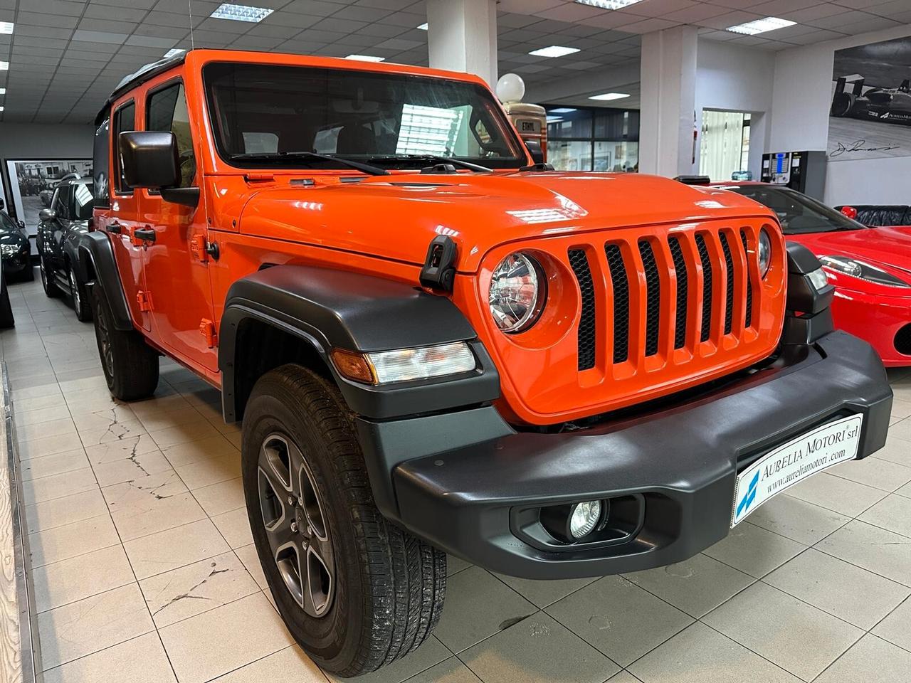 Jeep Wrangler Unlimited 2.2 Mjt II Sport 5 PORTE PARI AL NUOVO PRONTA CONSEGNA