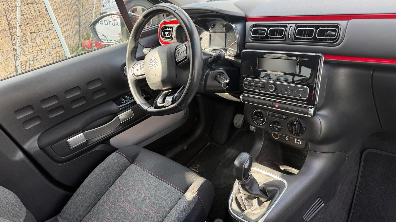 Citroen C3 PureTech 68 Feel KM CERTIFICATI GARANZIA 12 MESI