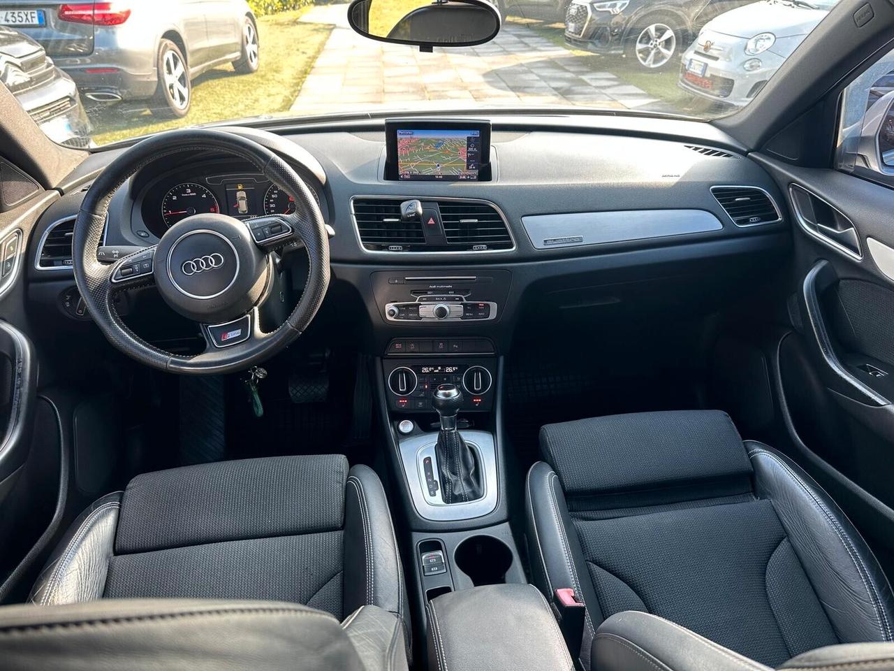 Audi Q3 2.0 TDI 150 CV quattro STRONIC S-LINE INT-ESTERNO 2015 FARI matrix LED-INT PELLE