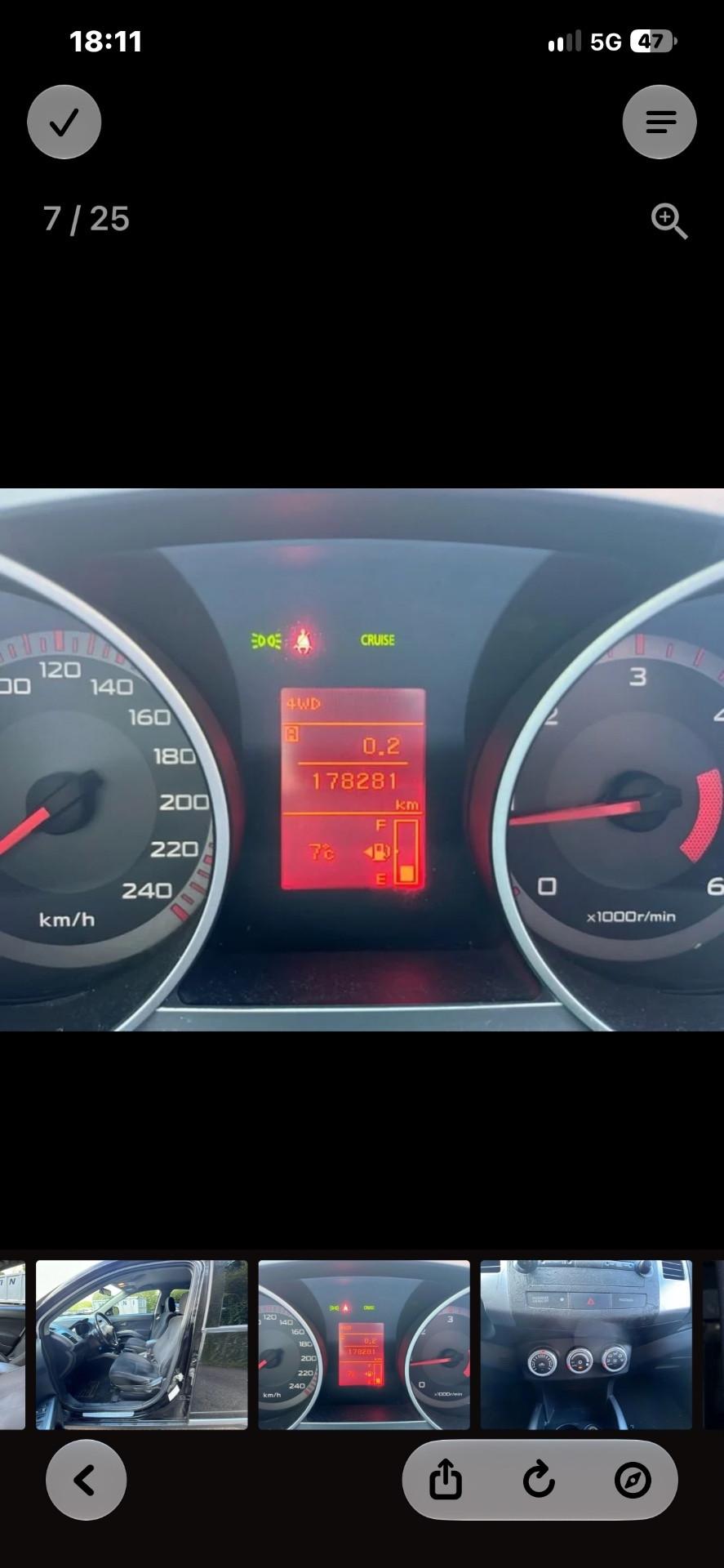 Mitsubishi Outlander 2.0 DI-D Instyle 7 p.ti DPF