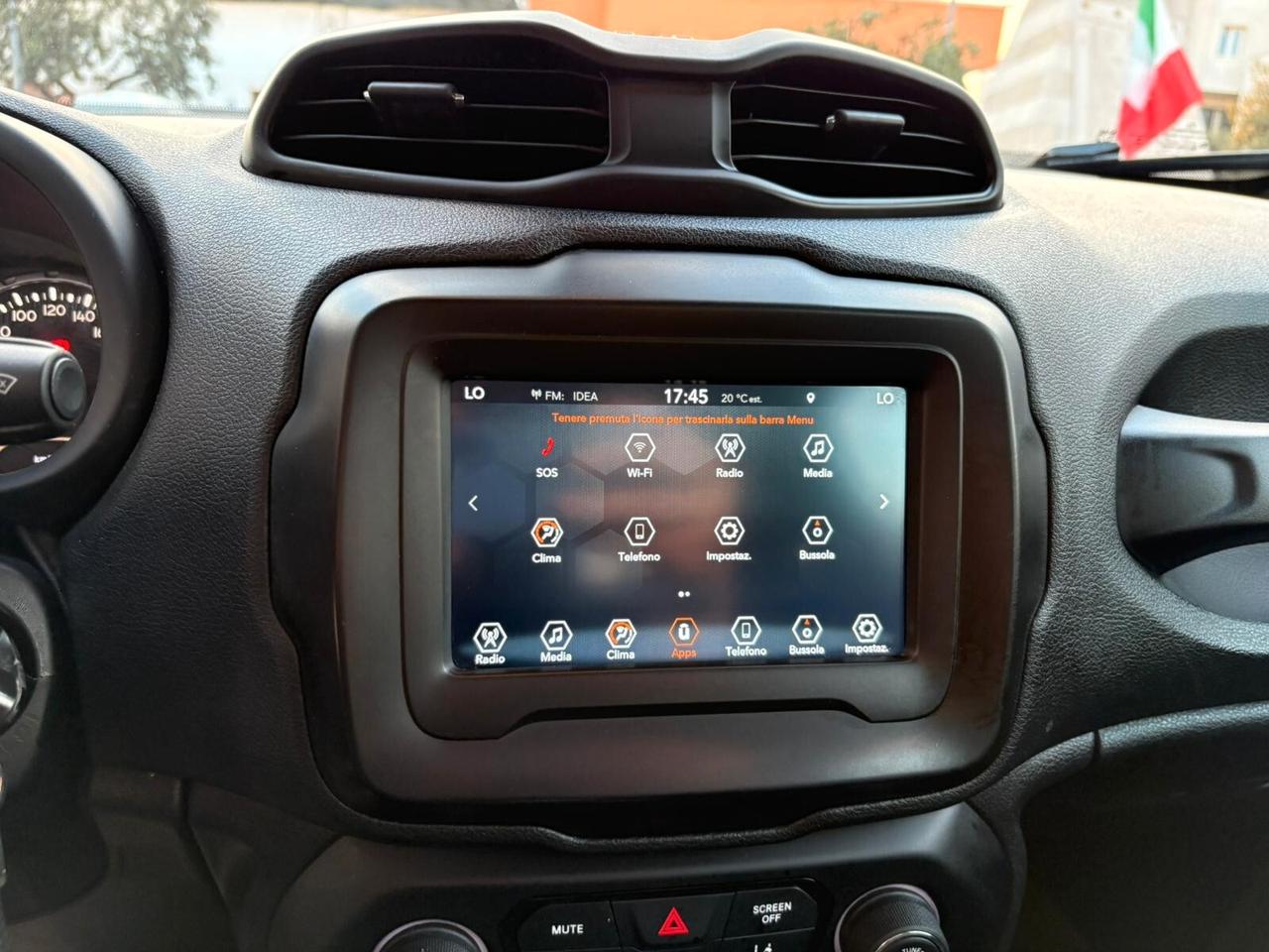 JEEP RENEGADE 1.6 MJT 130CV 2021 TUTTA TAGLIANDATA JEEP COMPRESA DISTRIBUZIONE