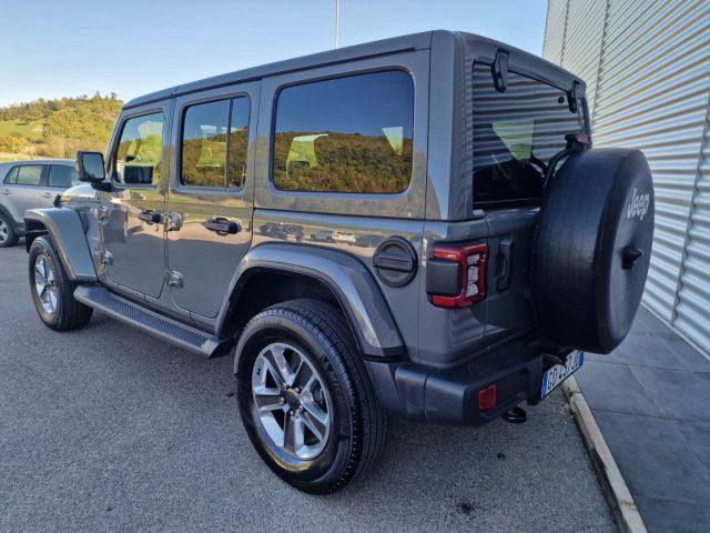JEEP Wrangler Unlimited 2.2 Mjt II 4X4 4WD Sahara GANCIO TRAINO