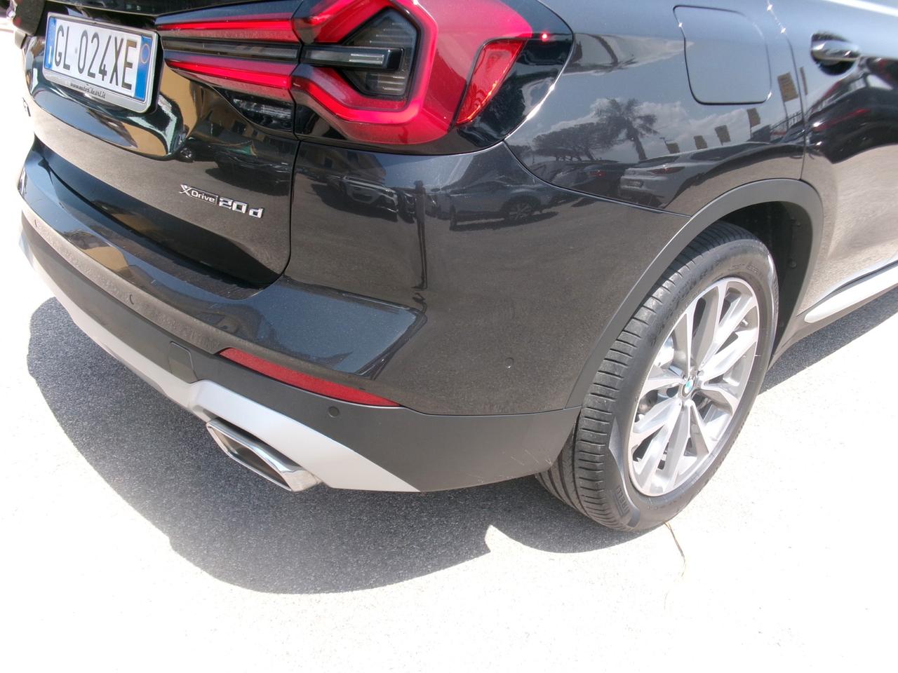 Bmw X3 XDRIVE 20d 190CV MHEV 48V X-LINE NAVI/PELLE/PDC/FULL LED 103000 KM CERTIFICATI