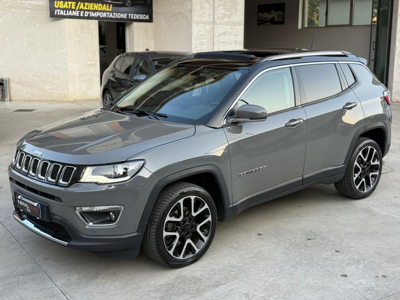 Jeep Compass 2.0MJT 4WD MANUALE-TETTO-CAMERA-PELLE-NAVI