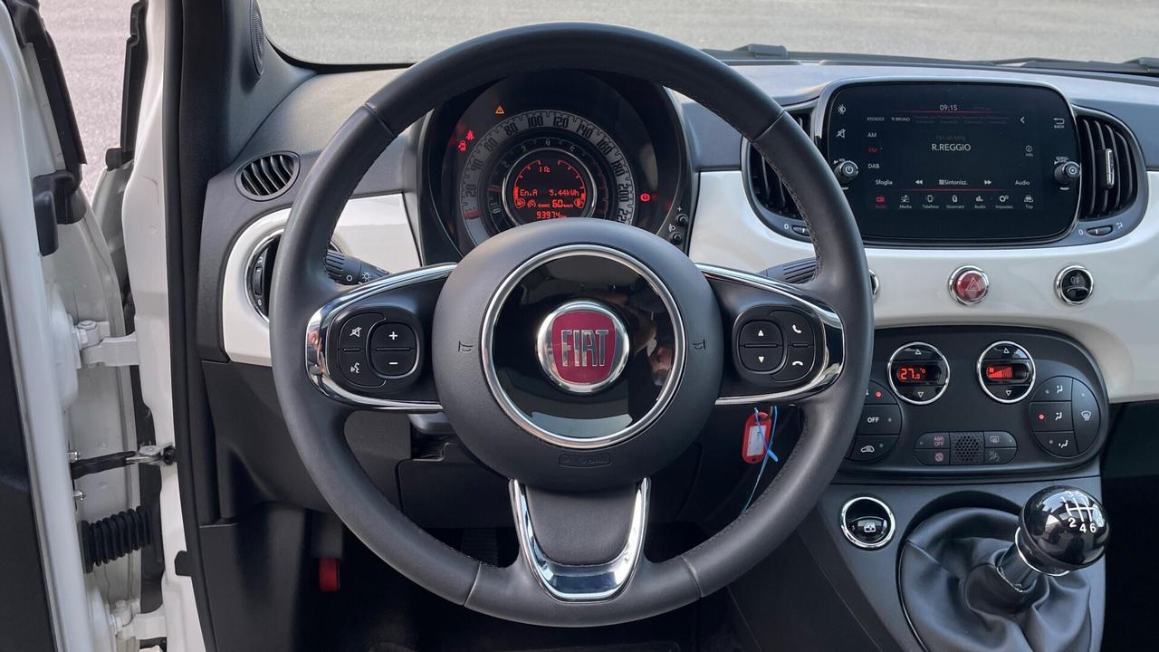 FIAT 500 1.0 HYBRID DOLCEVITA 69CV - TETTO, PELLE, NEOPATENTATI