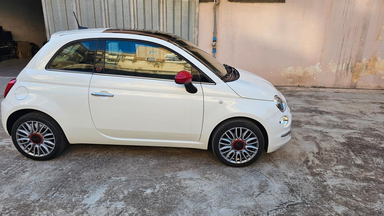 Fiat 500 1.0 Hybrid Red 09/2023