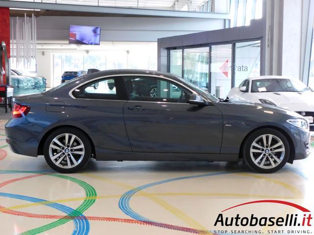 BMW 218 D COUPE SPORT AUTOMATICA 150CV UNICO PROPRIETARIO