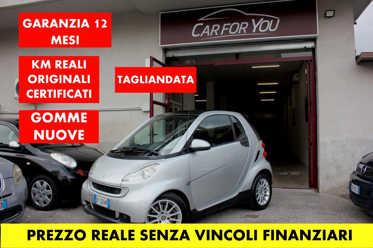 smart forTwo *PREZZO REALE* 1.0 mhd 71cv KM REALI CERTIFICATI GARANZIA 12 MESI TAGLIANDATA E GOMMATA