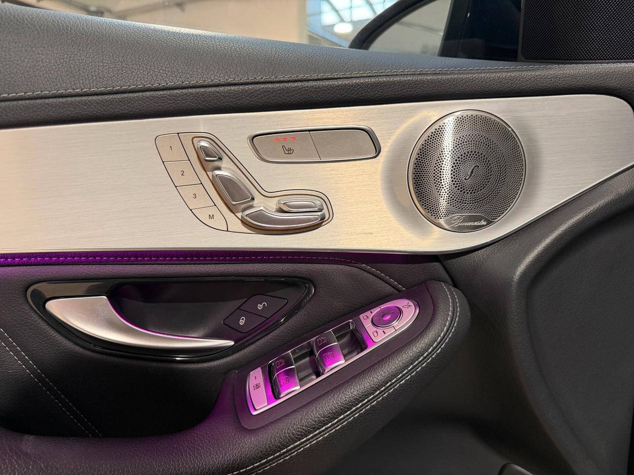 Mercedes-benz GLC 63 AMG S TETTO-RECARO-CARBOCER-SCARICO-CARBONIO
