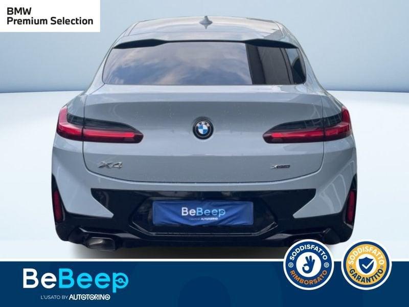BMW X4 XDRIVE20D MHEV 48V MSPORT AUTO