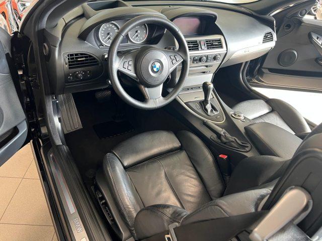 BMW 650 i Cabrio M6 PACK ! 1PROPRIETARIO ! TOTAL BLACK !
