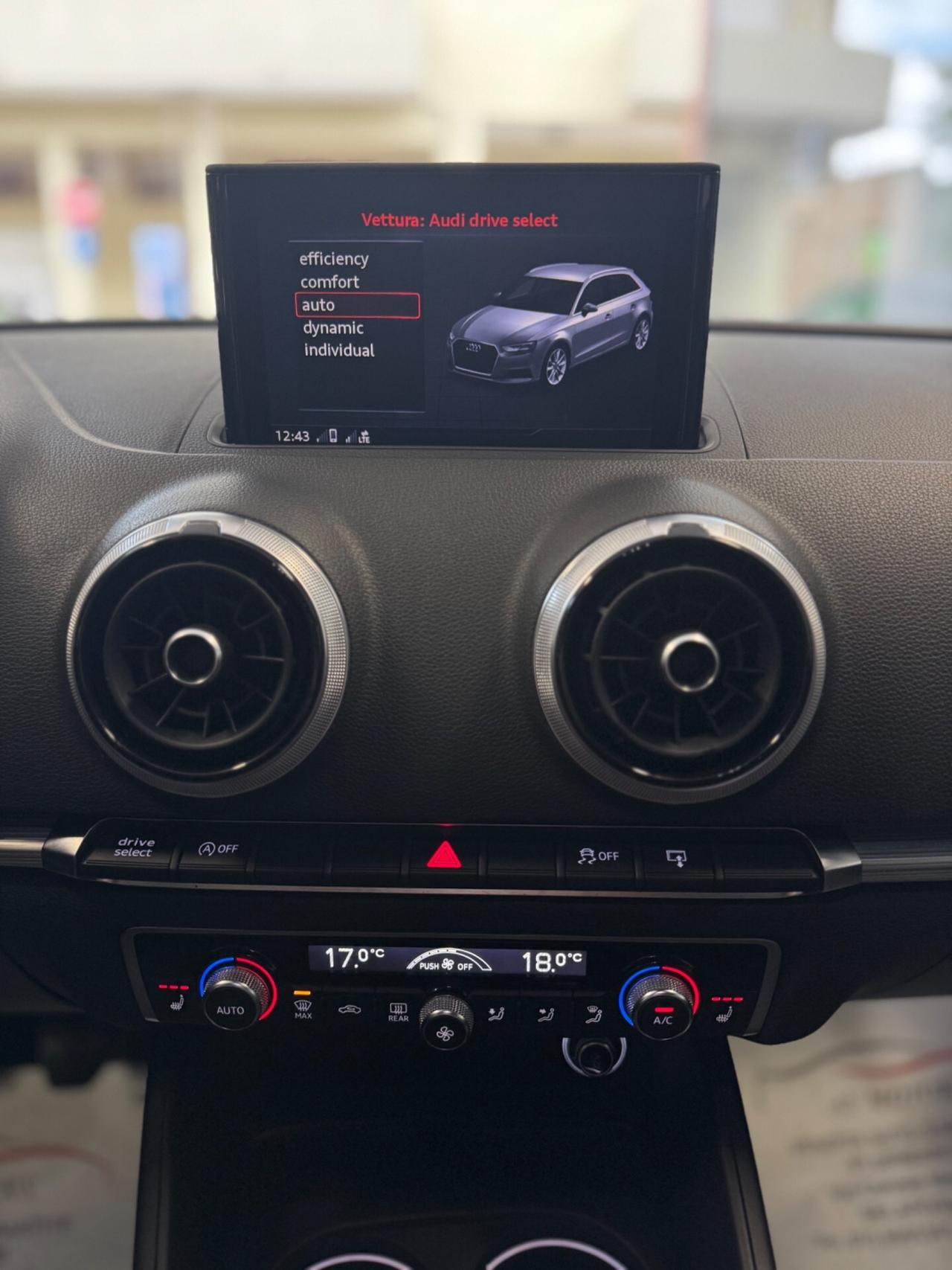 Audi A3 SPB 30 TDI 1.6 116 CV Sport FINANZIABILE