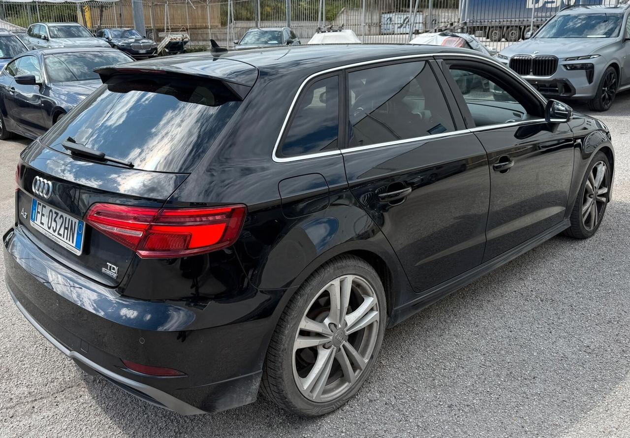 Audi A3 SPB 2.0 TDI 184 CV S tronic Design quattro edition