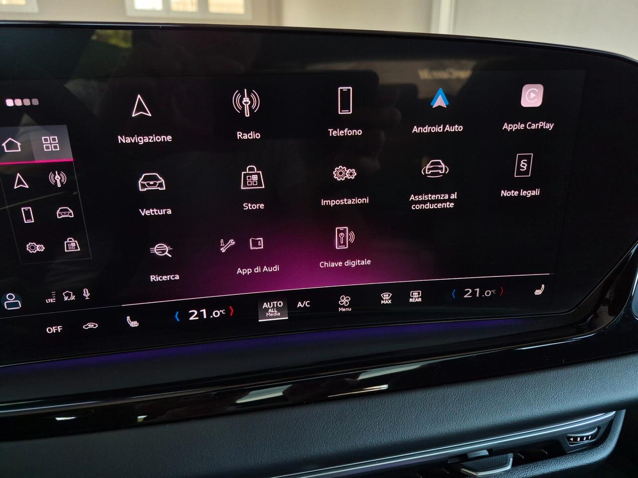 Audi A6 AVANT NEW GENERATION S LINE EDITION TDI S-TRONIC TETTO MATRIX DISPLAY PASS. 360° AUTO UFFICIALE AUDI 1 PROPRIETARIO