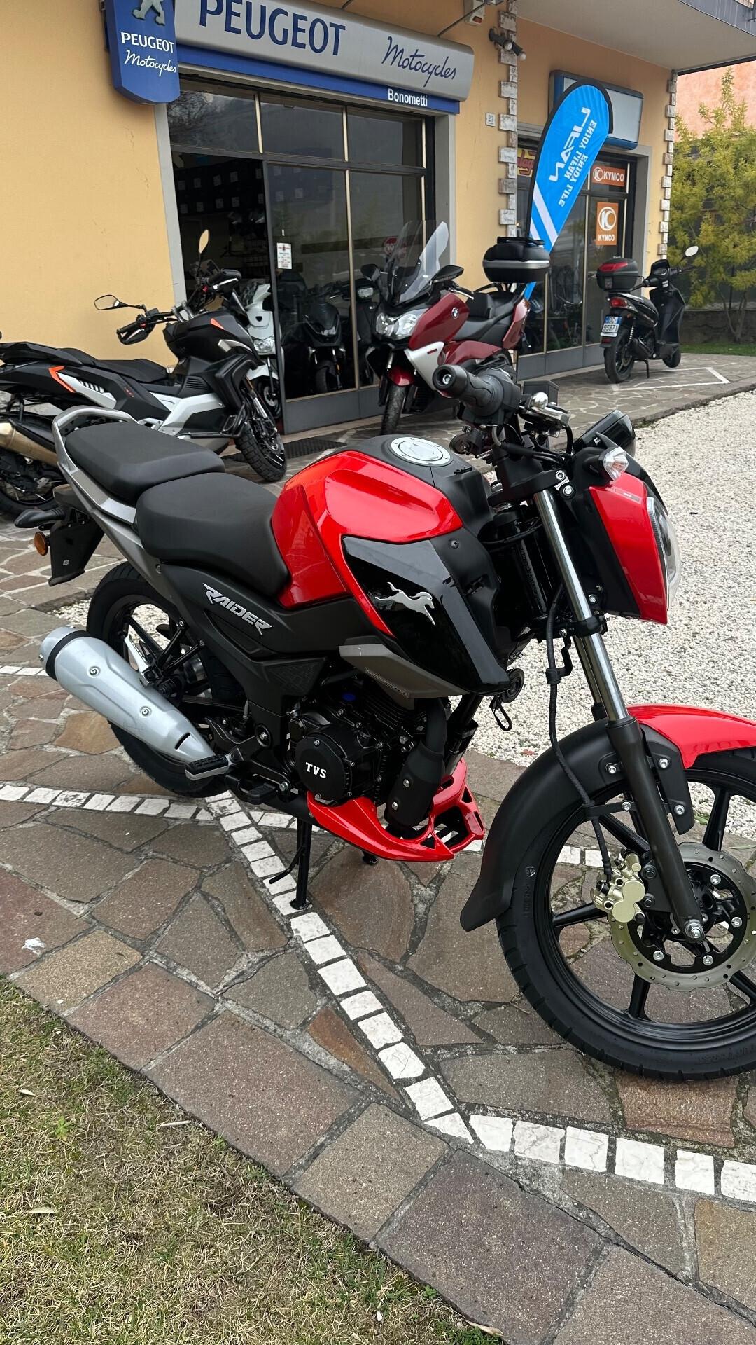 Tvs Raider 125 euro 5+ Pronta consegna