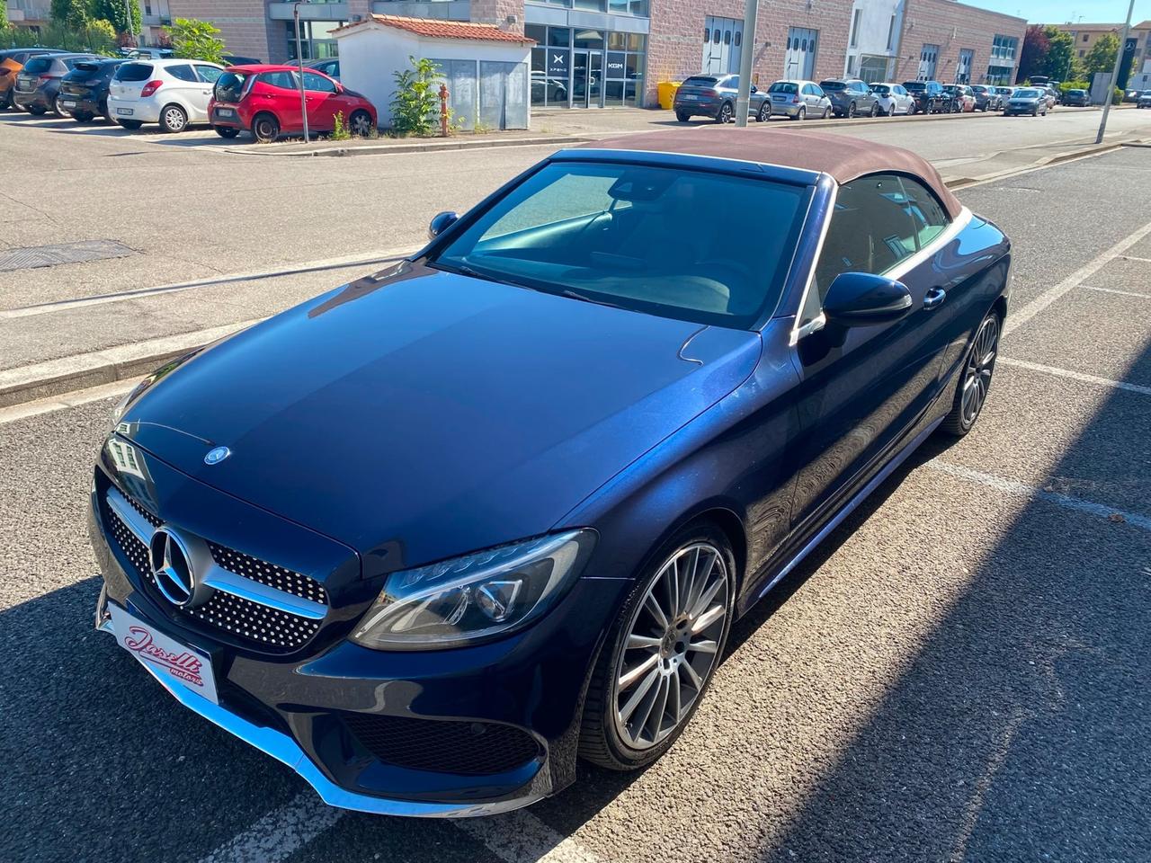 Mercedes-benz C 220 d Cabrio Premium Plus blu