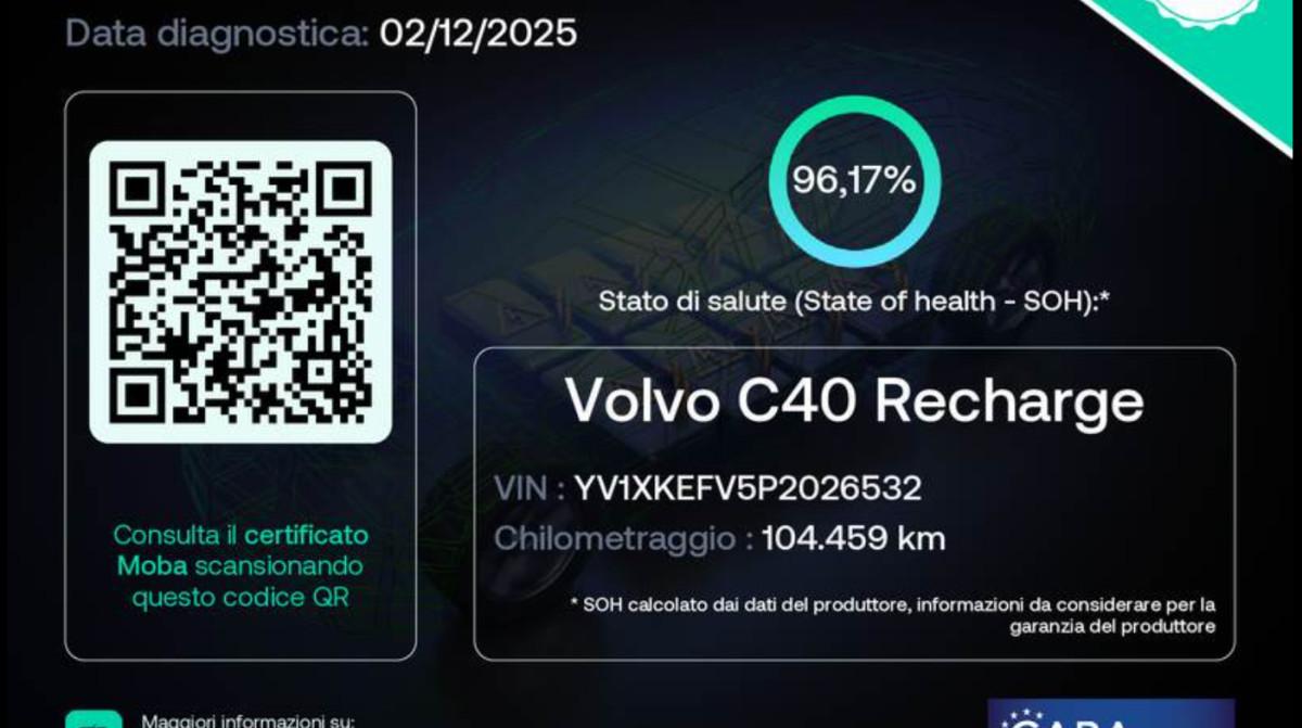 VOLVO C40 Recharge Single Motor Fwd Ultimate
