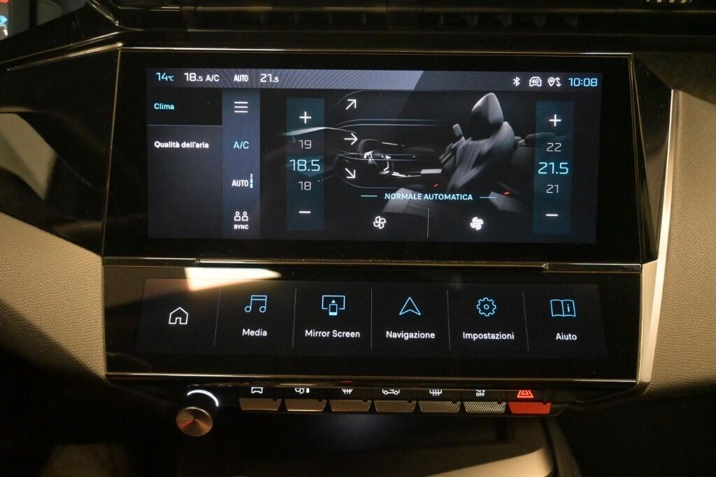 PEUGEOT 308 1.2 PURETECH TURBO 131CV EAT8 ALLURE ( FARI LED - I-COCKPIT - NAVI - MIRROR - SENSORI POST. - TELECAMERA POST. - CERCHI 17 )