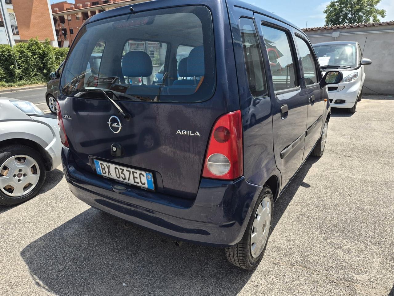 Opel Agila 1.0 BENZINA 58 CV KM ORIGINALI CATENA DISTRIBUZIONE SOSTITUITA SERVOSTERZO E ARIA CONDIZIONATA