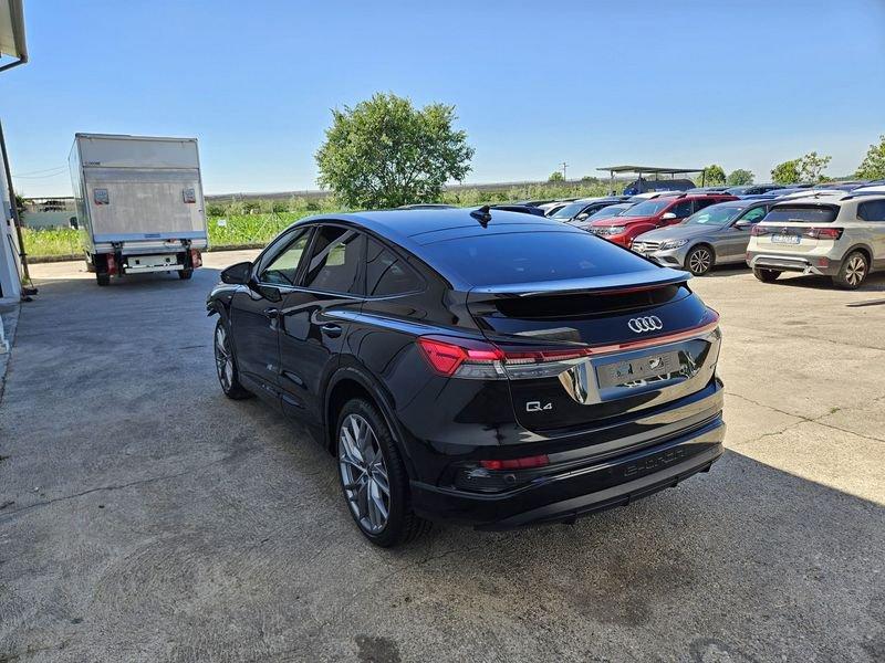 Audi Q4 Sportback e-tron 55 quattro S line edition 340CV - INCIDENTATA