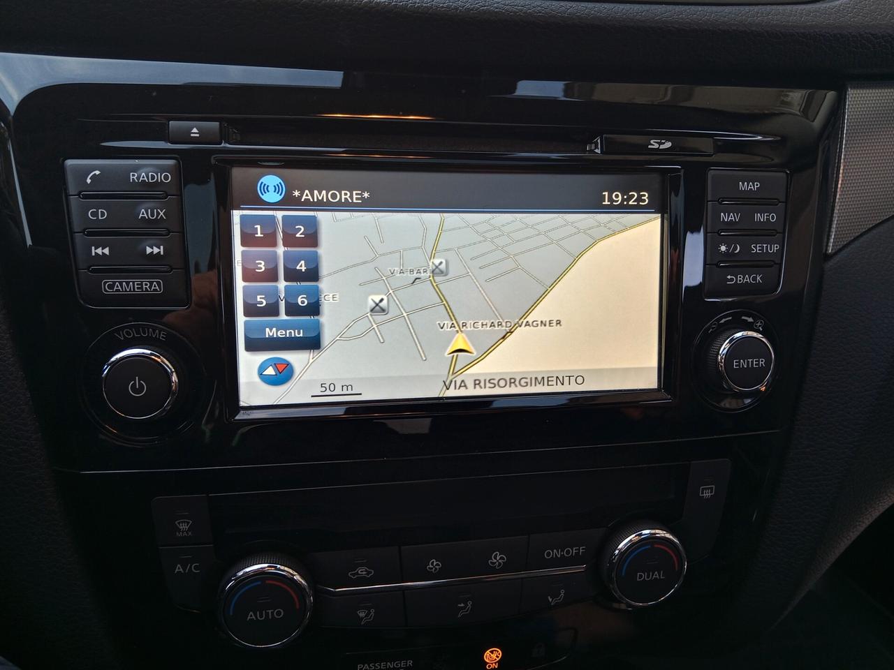 Nissan Qashqai 1.5 dCi 115 CV Tetto-Navi km certificati 1 proprietario