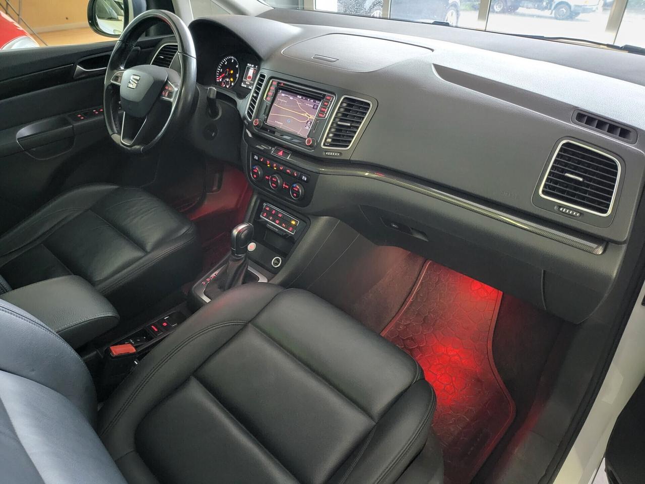 Seat Alhambra 2.0 TDI 184 CV DSG gancio traino accessoriatissima!!!