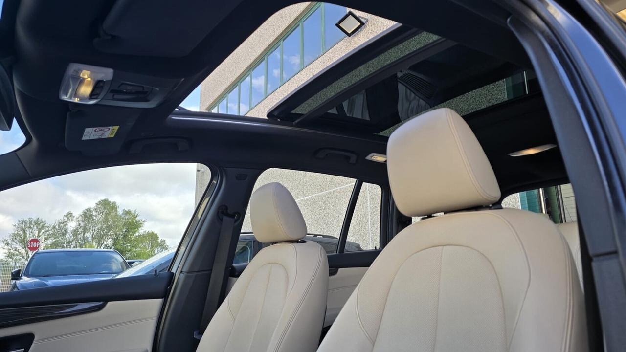 BMW 218D GRAN TOURER 2.0 LUXURY X-DRIVE 150CV - FULL LED, TETTO, PELLE, PACCHETTO LUCI
