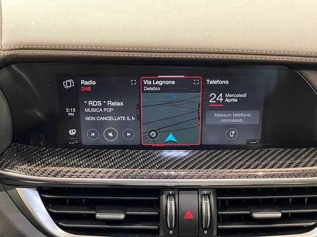 Alfa Romeo Stelvio 2.9 V6 AT8 510 CV Quadrifoglio SEDILI IN CARBONIO