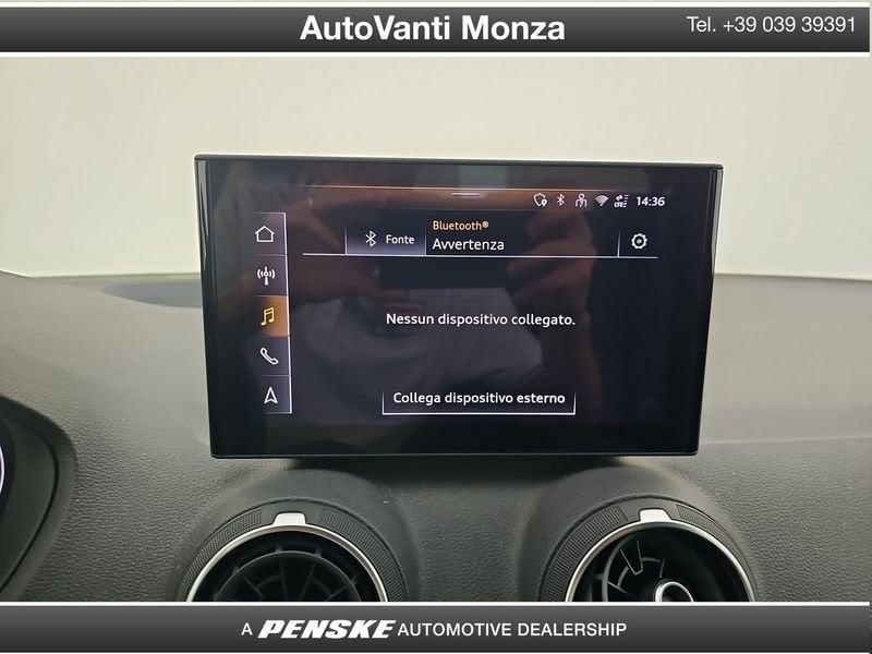 Audi Q2 Q2 35 1.5 tfsi Identity Black s-tronic