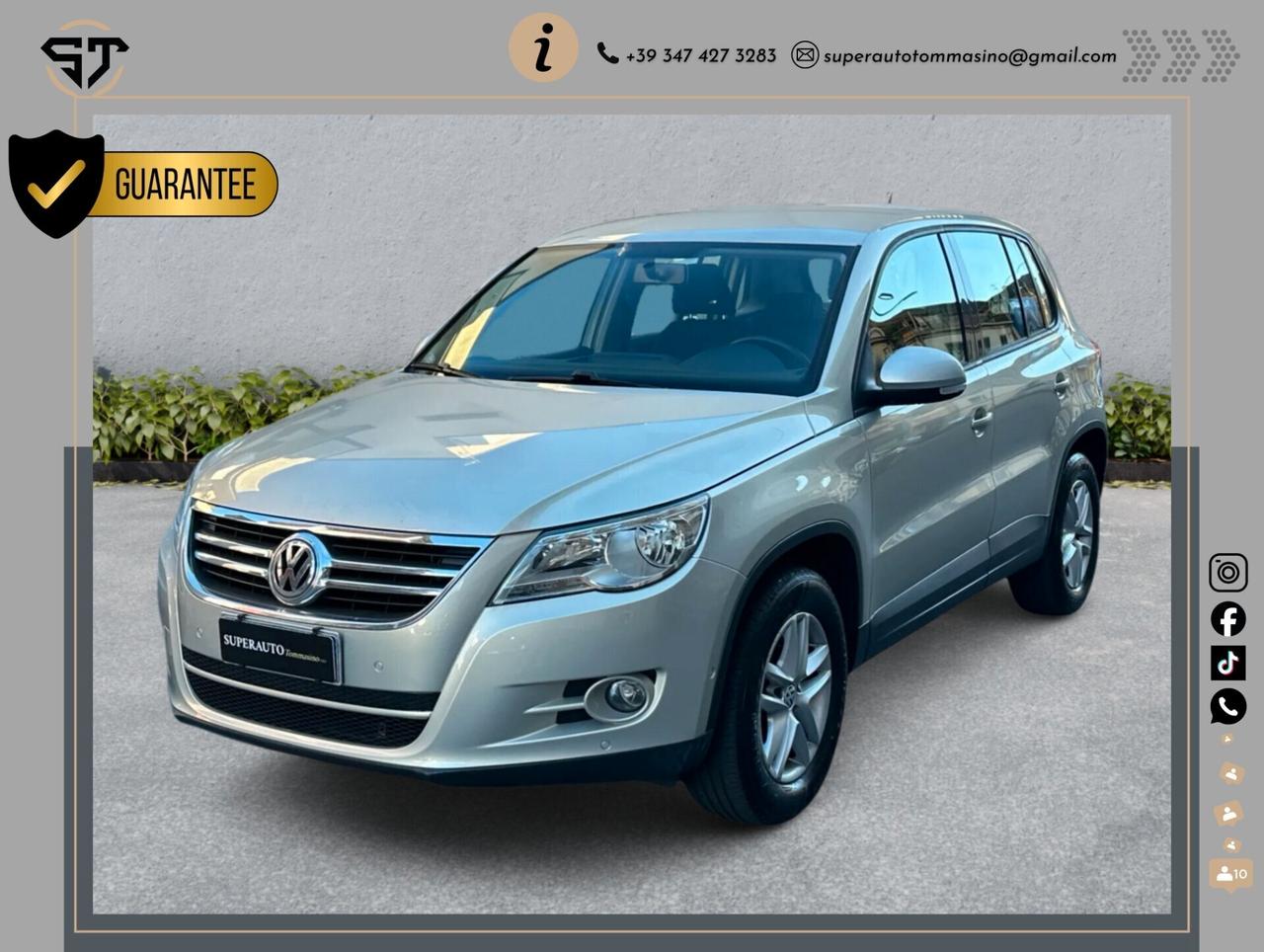 Volkswagen Tiguan 1.4 TSI Trasportabile in Italia