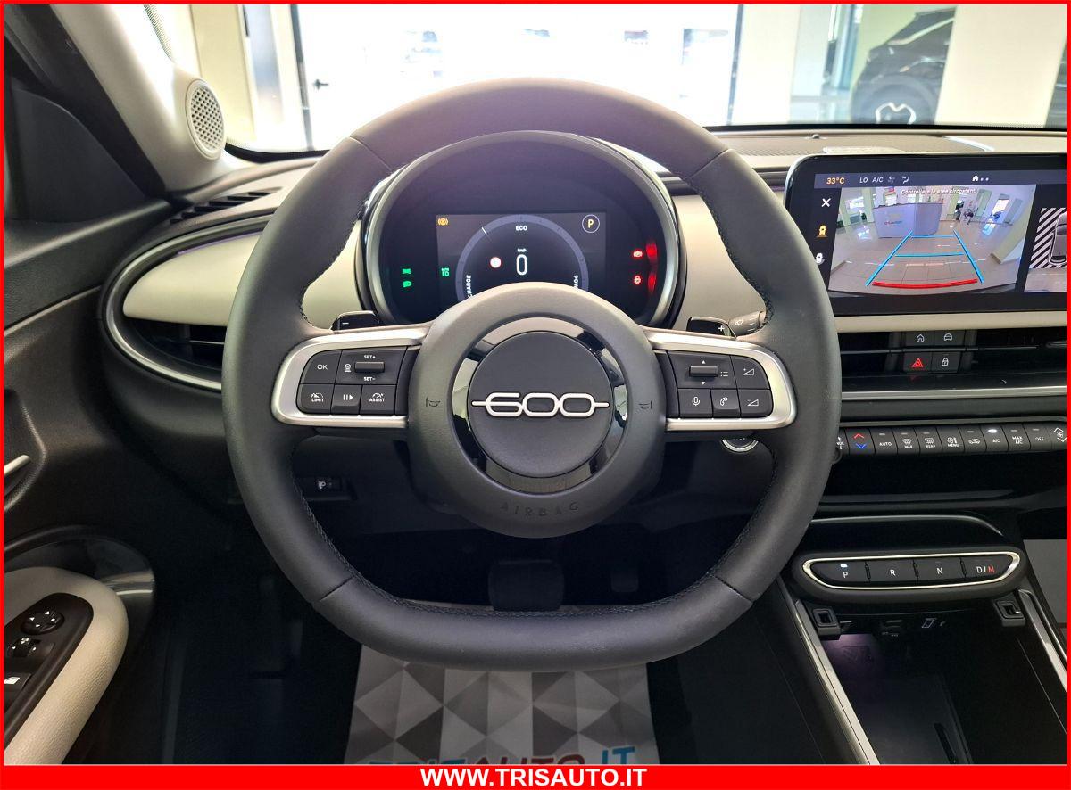 FIAT 600 1.2 T-GEN3 MHEV DCT La Prima NEOPATENTATI (FULL LED+PELLE+ANDROID+APPLE)