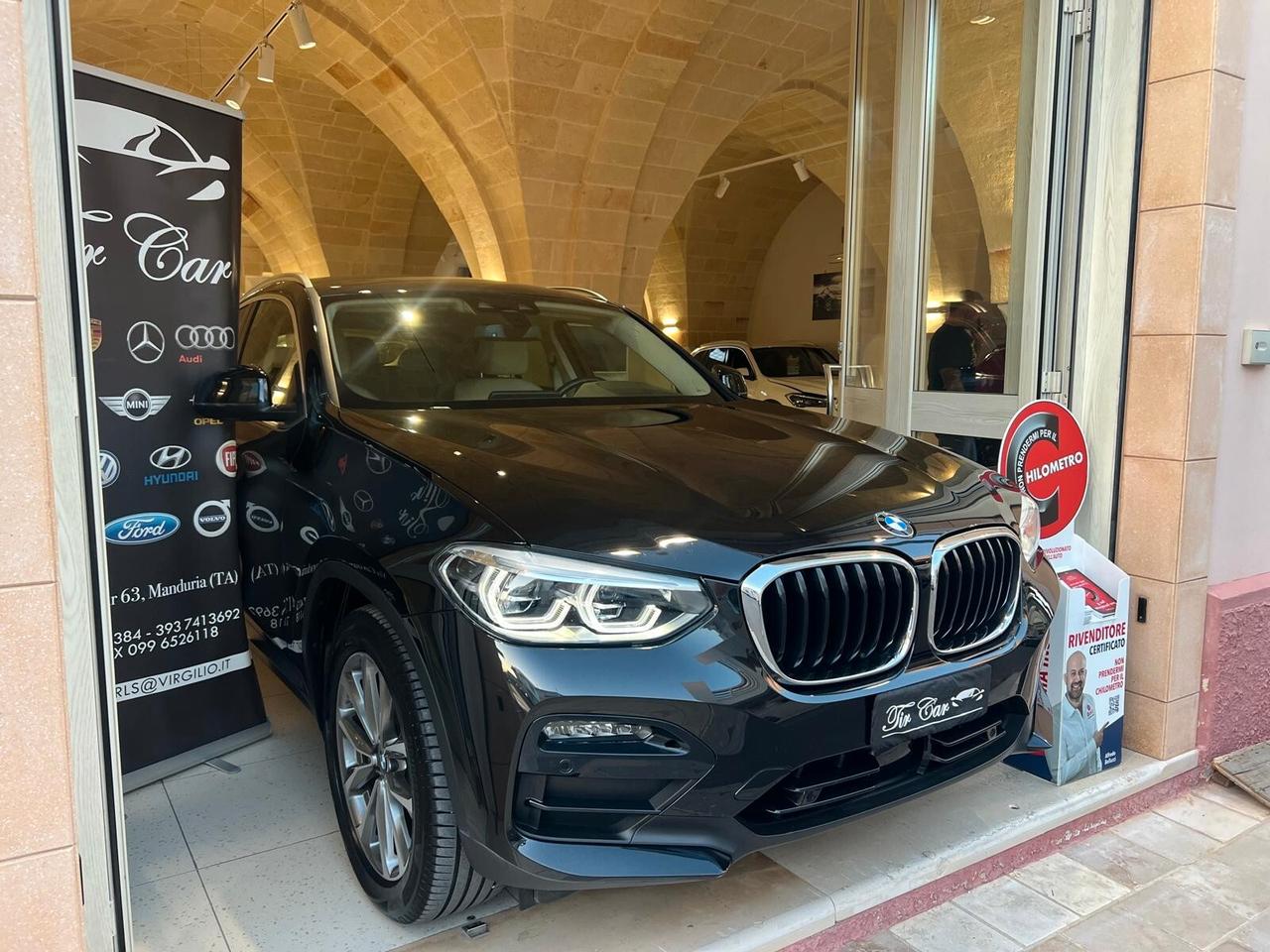 BMW X4 X-LINE 2.0 MHEV 48V X-DRIVE 190CV PELLE NAVI CRUISE ANNO 2021