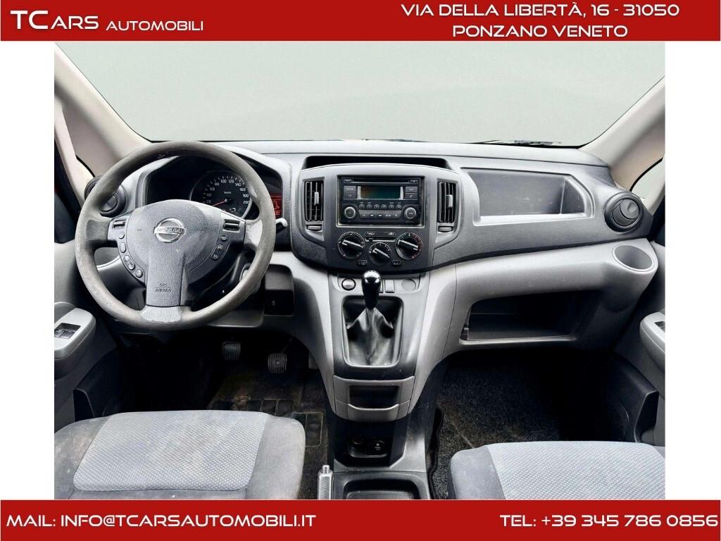 NISSAN NV200 1.5 DIESEL EURO 6B - 5 POSTI