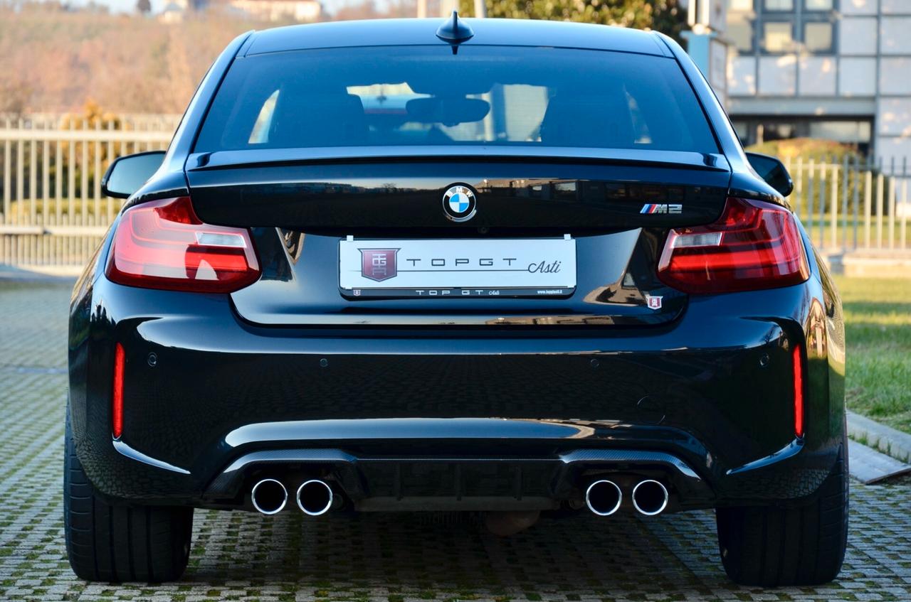 BMW M2 COUPE 3.0 DKG 370cv, ECCELLENTI CONDIZIONI, UFF ITALIANA, TUTTI SERVICE UFF BMW, EURO 6B, SCARICO, HARMAN KARDON, PERMUTE