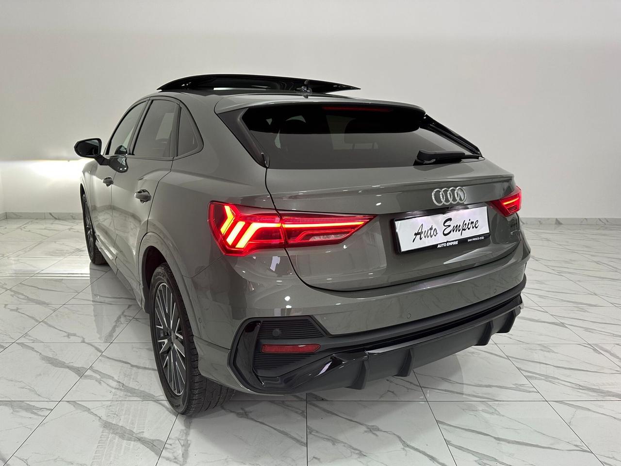 AUDI Q3 SPORTBACK 3X S-LINE TETTO/LUCI AMBIENTE/360