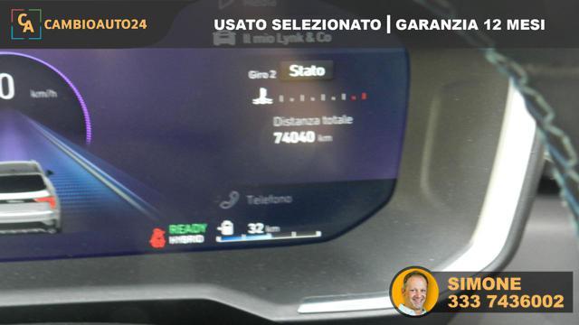 LYNK & CO 01 1.5 td PHEV PLUG-IN-TETTO APRIBILE-CERCHIO DA 20