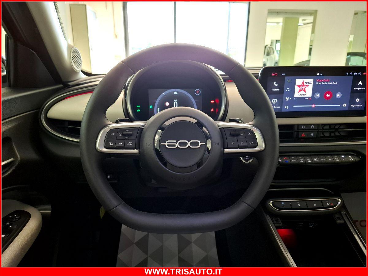 FIAT 600 1.2 T-GEN3 MHEV DCT La Prima NEOPATENTATI (FULL LED+PELLE+NAVI)