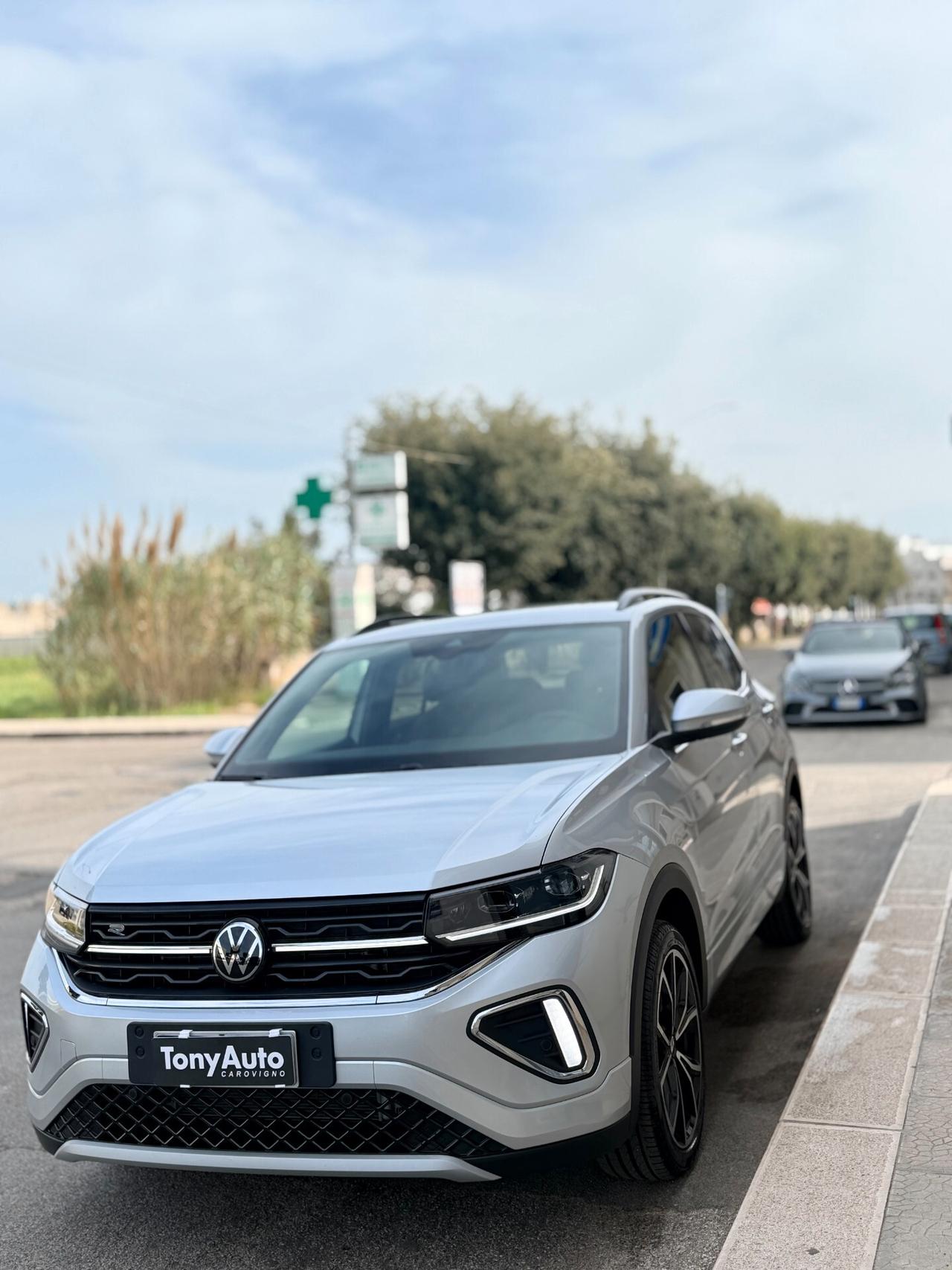 Volkswagen T-Cross 1.0 tsi R-Line edition Plus 115cv TELECAMERA,NAVI,APPLE CARPLAY,VIRTUAL COCKPIT, GARANZIA UFFICIALE